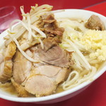 ラーメン二郎 - ラーメン小＋ニンニク