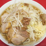 ラーメン二郎 - ラーメン小＋ニンニク
