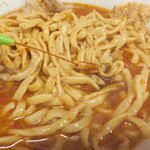 ラーメン二郎 - 赤酢投入～♪