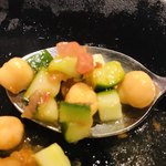 ダブルドアーズキッチン - サラダ
コレも美味しい！