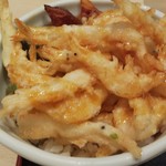 白えび亭 - サクッとした食感の白えび天は旨味もあり、美味しい～♪