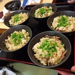 薩摩地鶏と季節の料理 季彩 - 秋刀魚ご飯