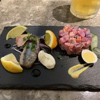 ゴドノフ東京 丸ビル店 - R1.8  サラダオリビエ・ニシン酢漬け