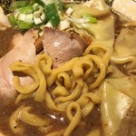 すごい煮干ラーメン凪 - 190404すごい煮干しラーメン730円2種類の麺