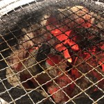 Shichirin Yakisakaba Tengu - 炭の火の起こし方、配置が悪い！  炭が網に着いている！