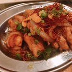 琉球ビストロ ナチュール - セセリと青唐辛子のソテー