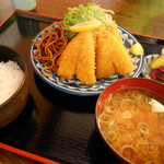あしざわ - キスフライ定食