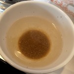 Raamen Kagetsu Arashi - スープ割(2019年8月19日)