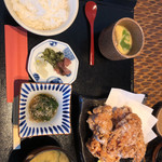 ニホンバシ イチノイチノイチ - 鶏の竜田揚げ 980円