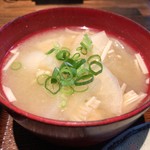 発酵薬膳&カフェ カワセミ - 具沢山のお味噌