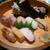 波奈 - 料理写真:荒磯地魚寿司
