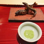 銀座 しのはら - 鮎食べ比べ