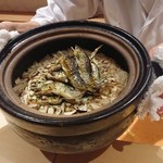 銀座 しのはら - 鮎と松茸