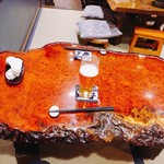 陽だまり - お座敷のテーブル