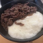 本格さぬきうどん　穂乃香 - 肉とろろぶっかけ。