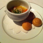 コポンノープ - 前菜のミネストローネ