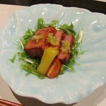 金太楼 - 厚切りベーコンの炒めもの