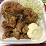 かつや 愛知豊橋新栄店 - 生姜唐揚げダレのチキンカツ丼。
