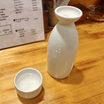 無器用男のざっくり居酒屋 満開 - 日本酒(大) 700円