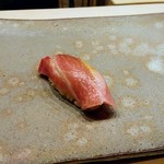 鮨 おおが - 塩竃の鮪大トロ