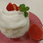 天然氷のかき氷 ひめじ官兵衛堂 - 