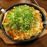 ワダチ イチゴイチエ - とん平焼き。