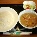 ブルースカイ - 料理写真:今日のランチ　野菜カレー？　７５０円