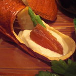 大神 - 干し柿の白和え。