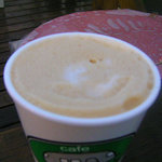 カフェ クラーク・ケント - たんぽぽラテ
