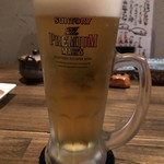 博多鯖郎 - 生ビール 648円（税込）