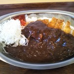 cafe 杏斗 - 金沢カレー 850円（ドリンク付き）