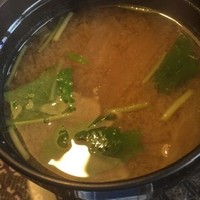 天ぷら 福たろう - お味噌汁