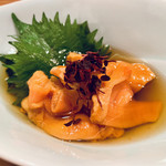 酒肴晴 - 蝦夷ホヤの酢の物