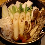 居酒屋 秋田 - きりたんぽ鍋（比内地鶏）一人前２１００円