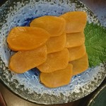 「大根麦味噌漬」480円