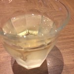 タンドール料理ひつじや - アルゼンチンのワイン（少し飲んだ後）