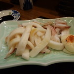 光本料理店 - 一夜干しイカ焼き