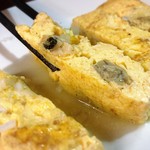 ふくろう - はまぐり出汁巻き玉子の断面