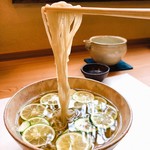 隆兵そば - 麺リフトやってみた