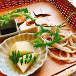 隆兵そば - 先付で酒飲める