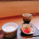 隆兵そば - そばの実にハマる