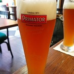 IMBISS STUBE - ドリンク写真:1907_IMBISS STUBE CILANDAK_PAULANER@155,000Rp×2杯(ドイツビール)