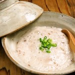 Steamed yam with grated yam