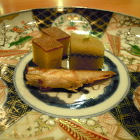 日本料理 たかむら - 玉子焼　子持昆布　本柳葉魚