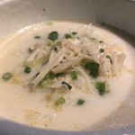 つけ麺一燈 - 貝出汁がばっちりきいた冷やしラーメン