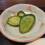 Misono Sobaya - 漬物