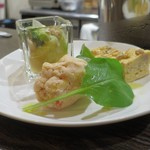 トリワイン ＰＩＫＯＳＨＨＨＵ - 前菜３種盛