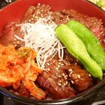 Chiisananikubarugaruniregyumu - (ランチ)牛ハラミ丼