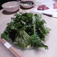 焼肉矢澤 京都 - 香草サラダ2人分
