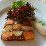 Benoit Alain Ducasse - 鱈とサーモンのジュレ